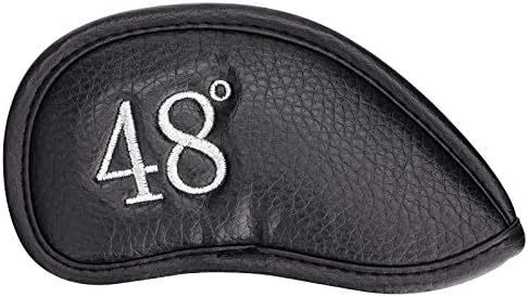 Craftsman Golf 1pc ili 1 set sintetički kožni crni golf klub glava pokrivač klinasto željezo Zaštitna headcover