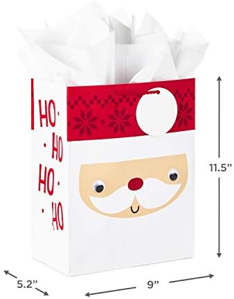Hallmark 11 velika Božićna poklon torba sa maramicom