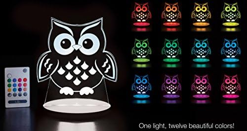 TULIO Dream Lights noćno svjetlo-najbolja Dječija stolna lampa za promjenu boje za dječake / djevojčice, daljinsko