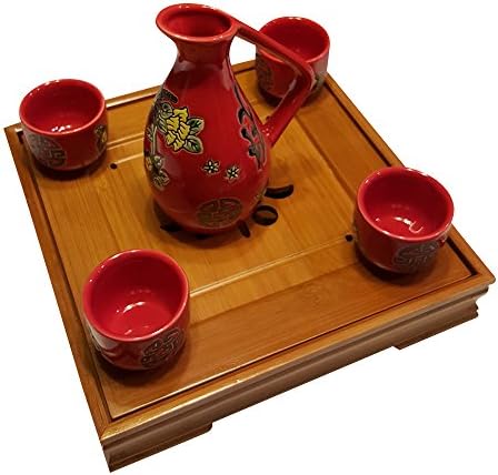 Bambus gongfu čaj za posluživanje čaja L9 x W9 x H1.5