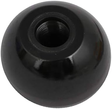X-DREE 35mm Dia M10 Thread Plastic Ball Knob Pull Handle Black za ormarić Strug Machine (35 mm