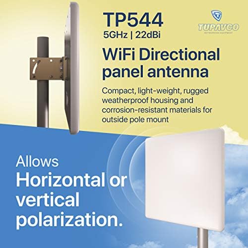 Tupavco TP544 WiFi panel Antena Vanjska usmjerena bežična mreža Signal otporan na vremenske uslove visokog