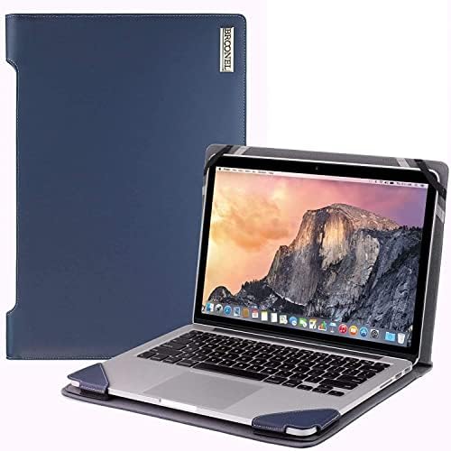 Bronel - Profil Series - Blue Kožna futrola za laptop kompatibilna s Lenovo ThinkPad X13S 13 Snapdragon
