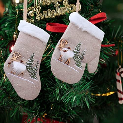Božić Premium flanelske čarape rukavice Dječija bombona torba poklon torba praznični ukrasi Božić