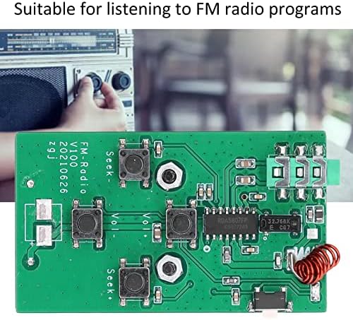 FM Radio modul, dobar kvalitet zvuka jednostavan rad Radio ploča jednostavna instalacija 88 - 108MHz podesivi