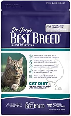 Najbolja pasmina mačka dijeta izrađena u SAD-u [prirodna suha mačja hrana za sve uzraste] - 4kg.