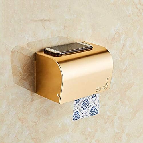 JYDQM WC držač papira-toaletni papir sa policom, držač za toalet za nošenje ili zid montiran