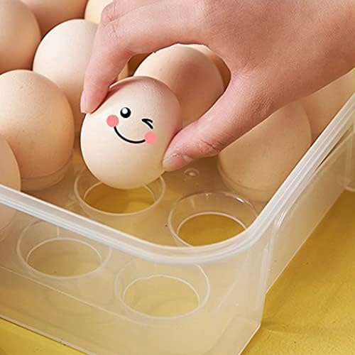 Slnfxc kartonska kutija za jaja kutija za čuvanje svježih, kuhinja sa poklopcem pačja jaja protiv