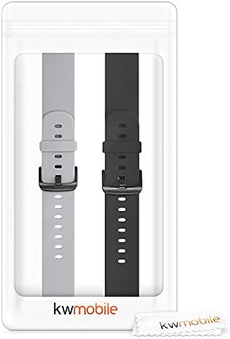 KWMobile Watch Bands kompatibilni sa Huami Amazefit bip S / BIP S Lite - kaiševi od 2 zamjenske silikonske