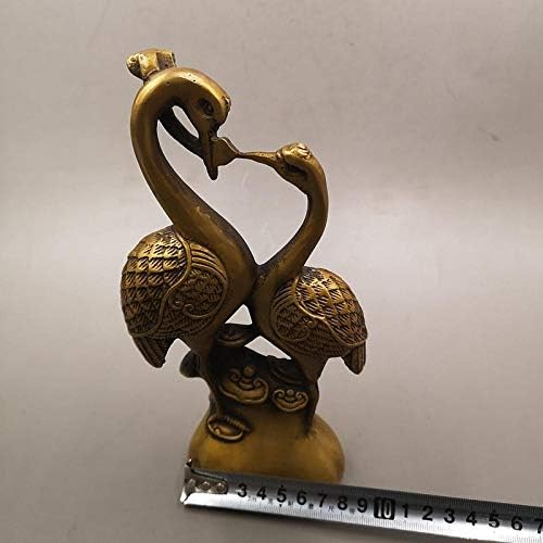 Ztianef figurica životinja Kip ukrasi kolekcija Ornamenti antički Ždral ukrasi stoljetni hohe rukotvorina