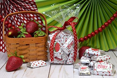 Jagoda Berry Sweet Proslava Rođendana za rođendanu Minijaturni omotači bombona za djecu za