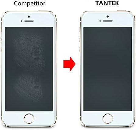 Tantek Ultra Clear 9h Zaštitni zaslon od kaljenog stakla za iPhone 5 / 5c / 5s / SE - 2 pakovanje