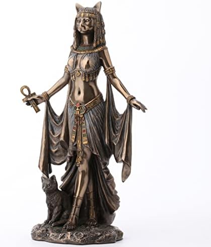 Veronese dizajn bastet egipatska boginja zaštitne skulpture statue 10 visoka