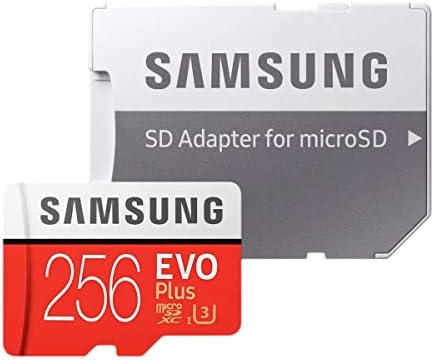 SAMSUNG 256GB EVO Plus MicroSDXC w / Ad