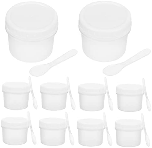 Luxshiny 50 kompleta kutija sladoleda sa poklopcem plastičnog jogurta
