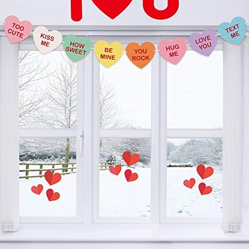 Tuparrka Valentine Conversation Candy Hearts Banner Valentine Candy Hearts Izreci za izreke za
