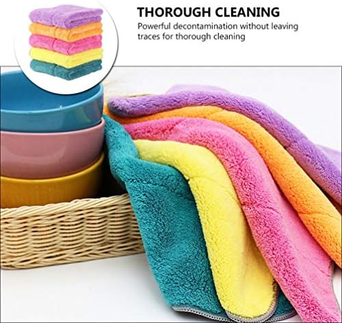 Ručnici za čišćenje ručnika za brzo sušenje 5pcs Kuhinjski okruznjivanje Tkanina upijajuća