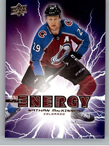 2019-20 Gornja paluba Hokej serije 1 Pure Energy PE-18 Nathan Mackinnon Colorado Avalanche Službena