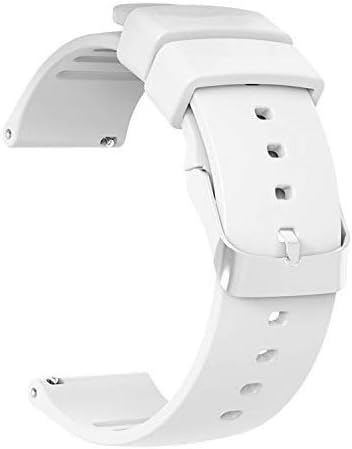 Jieliele 20mm 22mm Watch Band za muškarce, žene, silicijum sportskih zamjenskih pametnih satova, kompatibilni