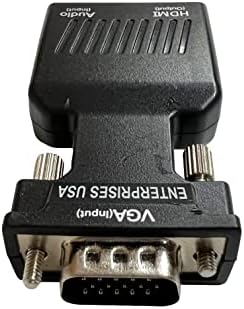 VGA HDMI adapter Converter sa Audio,, aktivni muški VGA u ženski HDMI 1080p Video Dongle adaptador Enterprises