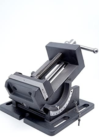 LLDSIMEX 4 Inch Angle Drill Press Vise 4