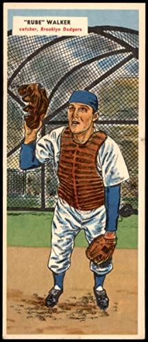 1955 TOPPS 15/16 - Rube Walker / Lou Limmer Dodgers / Athletics VG / ex Dodgers / Atletics