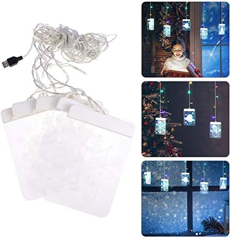 SOIMISS 1 Set 3d Božić LED dekorativna svjetla za žice Božić dekor