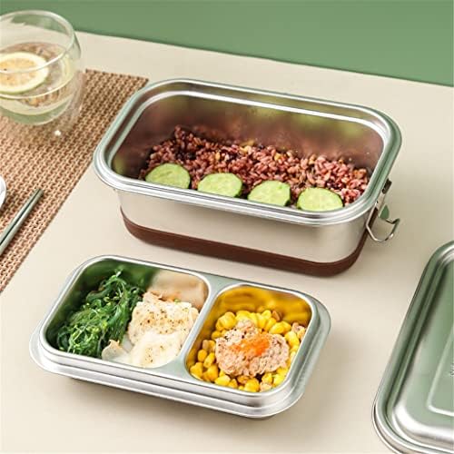 XXXDXDP Bento kutija nehrđajući čelik Kontejner za pribor za jelo Prijenosni pribor za jelo Kuhinja