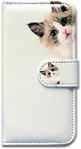 Bcov Galaxy A51 torbica za novčanik, slatka smeđa mačka kožna futrola za novčanik sa držačem za kartice postolje