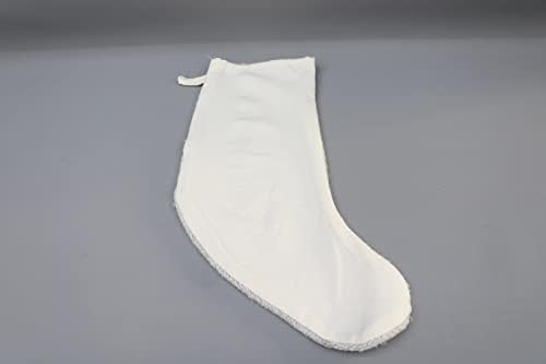 Sarikaya Jastuk Božićne čarape, bež čarape, konopljene božićne čarape, Kilim čarapa, čarapa Santa Cruz, Božićne