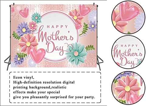 Dan majki Sretan majčin dan Baner ružičaste cvijeće Ljubav srca Fotografija Fotografija rekvizicije za
