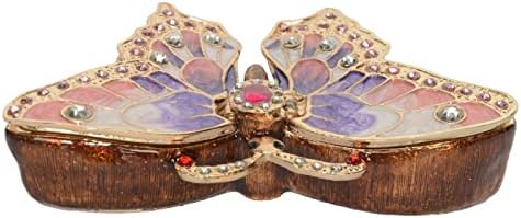 Kipove leptir ukrasni poklon kutija Metalni nakit Jedinstveni sanduk za skladištenje Suveniri