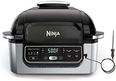 Ninja FoodI Pro 5-in-1 Integrirana pametna sonda i ciklonska tehnologija unutarnji roštilj,