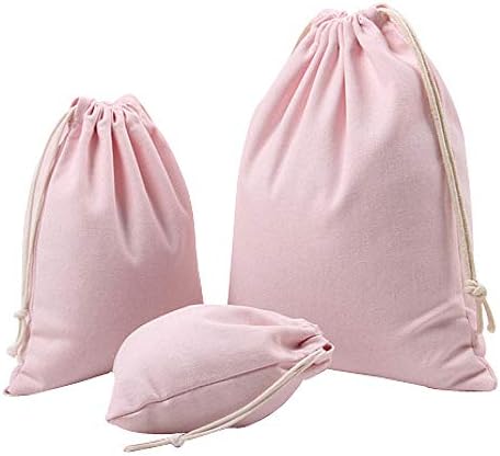Ruih Slatka ružičasta uzorak platnene torbice za crtanje poklon muslin torba Sachet Sachet