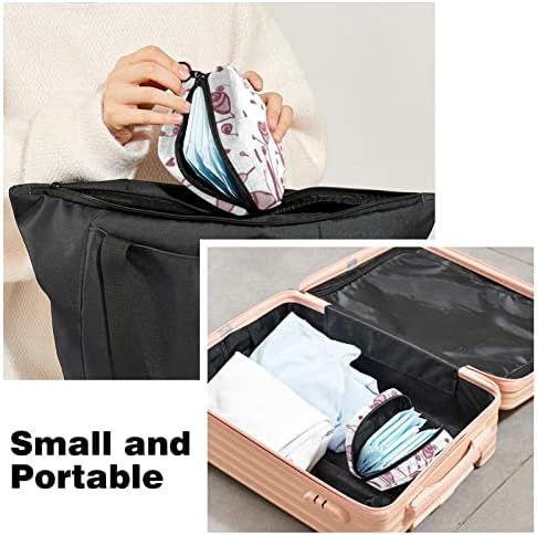 Oryuekan Snitarna torba za savrće, menstrualna kugla torbice Prijenosni sanitarne jastučiće za skladištenje