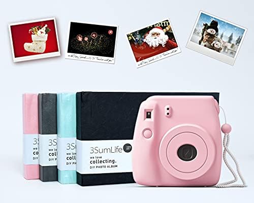 3sumlife 40 džepovi Scrapbook Polaroid Photo Album DIY FUJIFILM INSTAX album Hard Cover Memorion