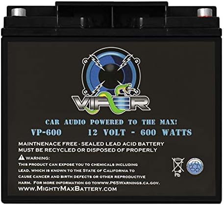 Moćna maksimalna baterija Viper VP-600 600 WATT Audio Audio baterija za Phoenix Gold 400.2 Proizvod