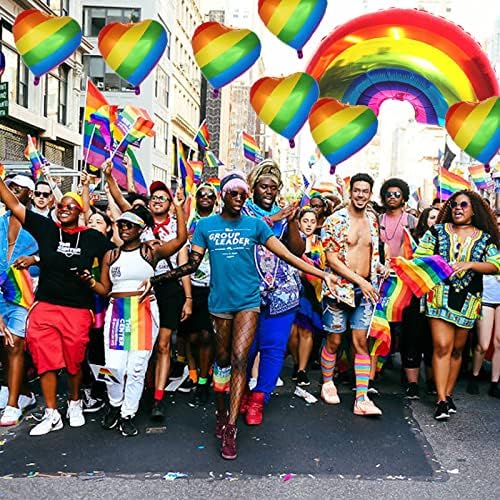 Gay Pride Foil Balloons Dekoracije za zabavu, ljubav je love dugi baloni LGBT mjesec ponosa Mylar