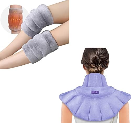 REVIX mikrovalna grijaća podloga za vratna ramena i mikrovalna grijaća podloga za koljena, grijač