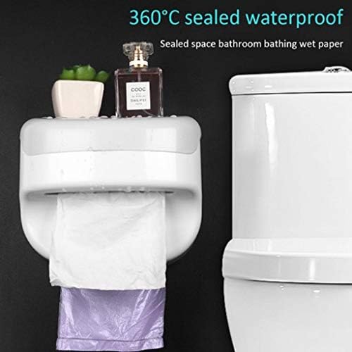 Sudemota papirnati ručnik WC PAPIR DISPENZER Zidne zidne bez bušenja Vodootporni toaletni držač za papir