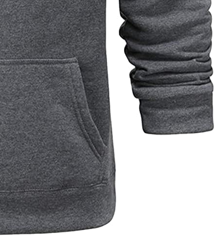 Maiyifu-GJ pulover dukseva za muškarce Classic casual solid fit dugi ručak sa dugim rukavima Osnovna lagana dukserica