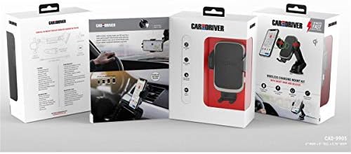 Car and Driver Wireless Charging phone Mount Kit-automatski Smart Grab & Release - 10w Qi instrument