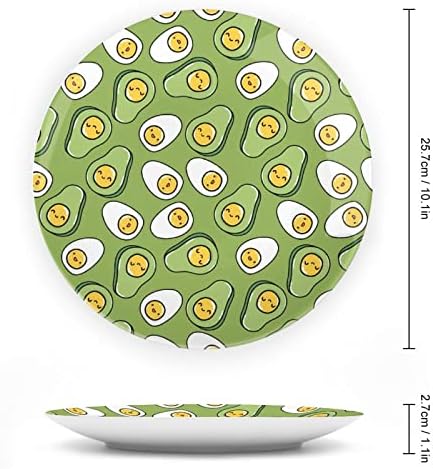 Uzorak od jaja uzorak ukrasne ploče okrugle keramičke ploče sa postoljem za prikaz za uređenje kućišta