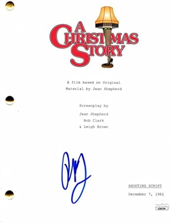 Peter Billingsley potpisao je autografa božićne priče Cijeli film s filmom B w / James Spence
