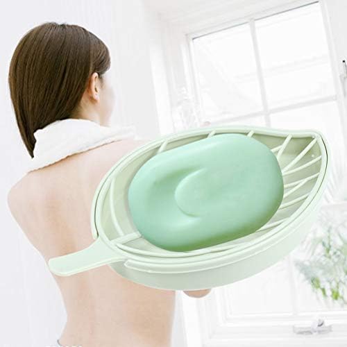 Kabilock sapunica 2pcs kreativni dvostruki sloj sapun sa sapunskom posudom za suđe sa odvodom plastičnog