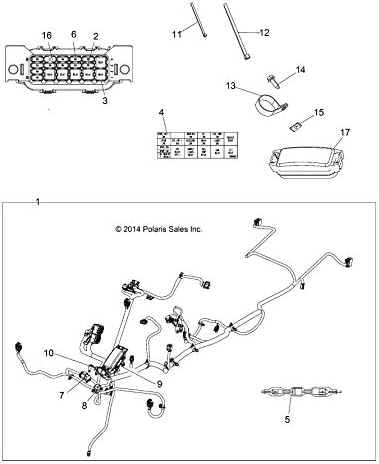 Polaris Snowmobile Clouit Breaker, 10 amp, zapečaćen, originalan OEM dio 2410692, Količina 1