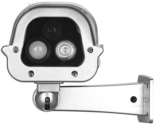 Lažna sigurnosna kamera, lažna Vanjska CCTV kamera sa ljudskim senzorskim bljeskalicama na solarni pogon za kućnu