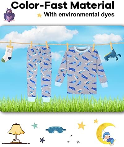 Pidžama za dječake kćeri QUEEN 4 komada dugačak Set pamuk odjeća za spavanje Veličina 18 mjeseci-12