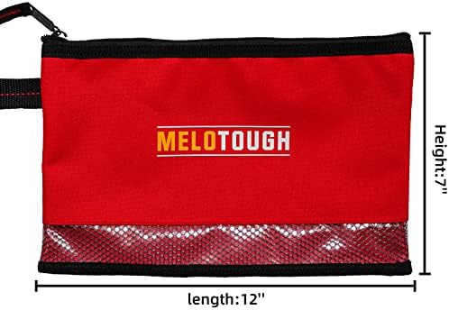 Melotough komunalna torba torba Torba Mala platna torba s patentnim zatvaračem + melotough multi