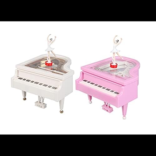 Lhllhl Romantični klavir Model Music Box Ballerina Music Boxes Kućni dekoracija Rođendan Vjenčani poklon